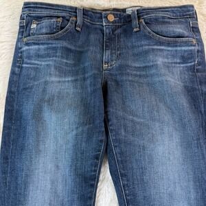 AG Adriano Goldschmied The Stilt Cigarette Leg Ankle Jeans Denim Women's 30 Chic